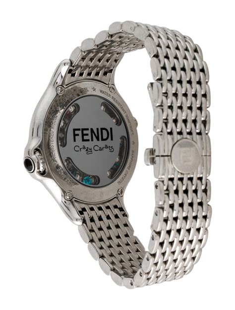 fendi crazy carats watch knock off|Fendi crazy watch 10500m.